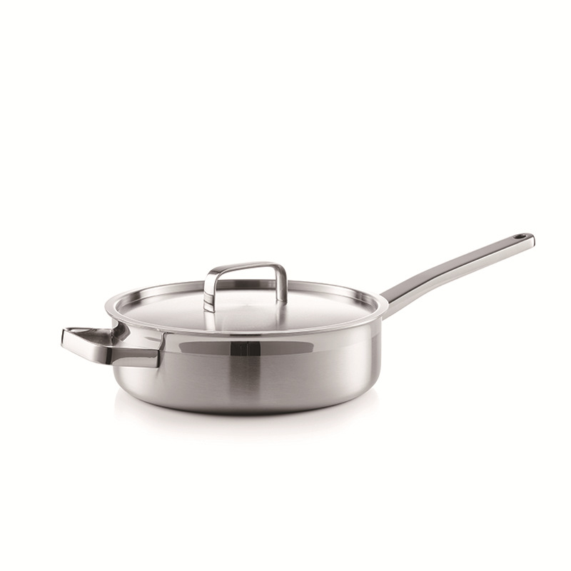 Three-layer stainless steel frying pan J4 - Image 2